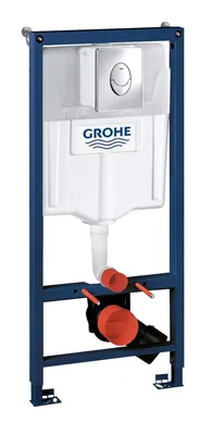 Комплект инсталляция Grohe Solido 5в1 39418000 с унитазом безободковым и  кнопкой – купить в Алматы по цене 176410 тенге – интернет-магазин Леруа  Мерлен Казахстан