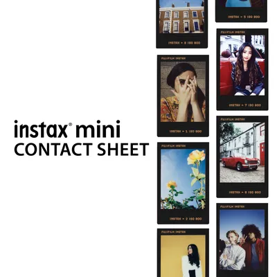 INSTAX MINI™ Instant Contact Sheet Film | Fujifilm [United States]