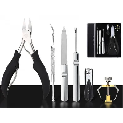 Инструменты для маникюра и педикюра, лезвие из нержавеющей стали для  коррекции вросшей ногтей, пилки для мозолей, удалитель омертвевшей кожи,  нож для ногтей 27RC | AliExpress