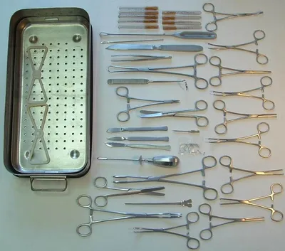 Хирургические инструменты, шовные материалы