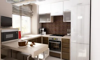 Дизайн кухни 8 кв. м фото. Кухня 8 метров в современном стиле | Домашний  декор кухни, Дизайн интерьера кухни, Интерьер