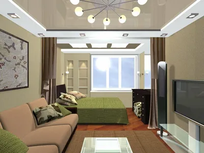 Дизайн гостиной комнаты в хрущевке, квартире-студии и частном доме - статьи  компании YKproject