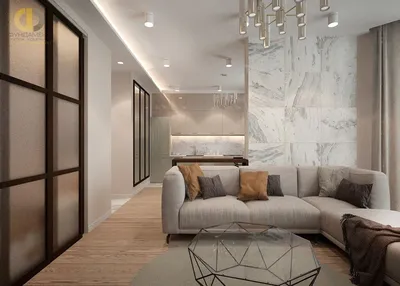 Дизайн интерьера комнат в серых тонах