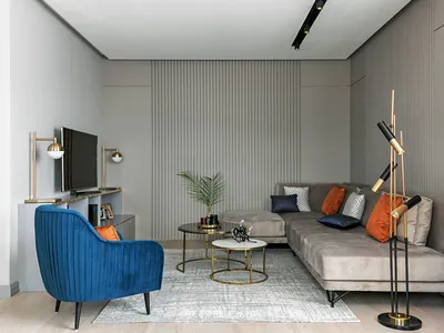 Топ идей дизайна гостиной в серых тонах — фото реальных интерьеров и советы  | SALON