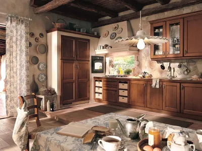 Князь - кухня под старину из массива — купить по цене от 64860 руб. ◈  Интернет магазин Nixxa Design Москва