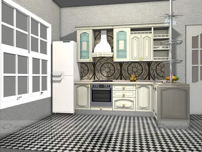 Дизайн интерьеров для кухни в стиле прованс. Элементы прованса в оформлении  кухни