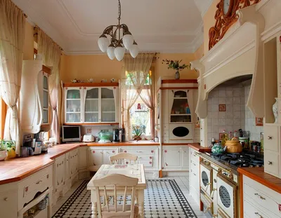 Дизайн-проект кухни, столовой и гостиной в частном доме. Abitant Москва