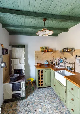 Кухня в деревне дизайн частном доме (48 фото) - фото - картинки и рисунки:  скачать бесплатно