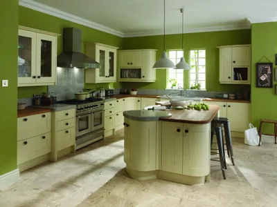 Кухня в серо-зеленых тонах: советы по формированию гармоничного дизайна |  www.podushka.net