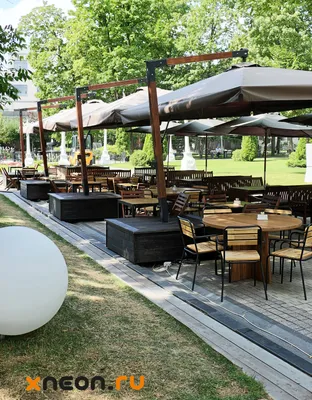 Дизайн летнего кафе с верандой - заказать дизайн-проект летнего кафе под  ключ в InspireGroup | INSPIREGROUP
