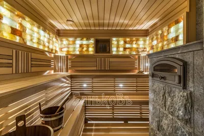 725 дизайн проект русской бани с кирпичной печью - Sauna3D