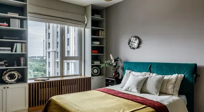 Дизайн спальни 12 кв м - заказать услуги профессионалов Казани
