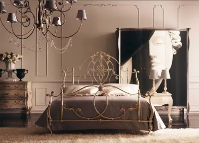Кованая кровать в интерьере спальни - к какому стилю подойдет? - фото-идеи,  советы в блоге об интерьере и дизайне BestMebelik.ru