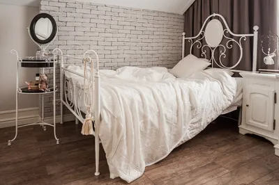 Интерьер спальни с кованой кроватью: идеи для вдохновения | Дизайн интерьера  | Дзен