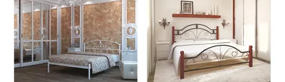 Кованая мебель для спальни: шикарное украшение интерьера