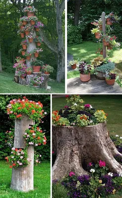Оригинальные идеи для клумб из шин Клумбы своими руками из шин | Садовые  украшения, Сад из шин, Цветы во дворе