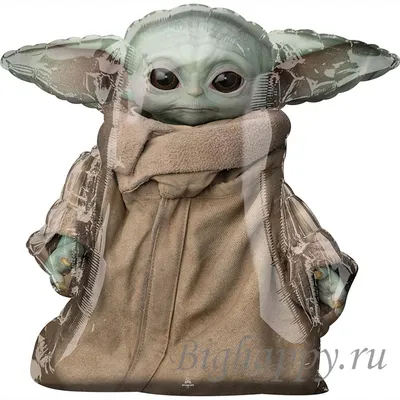 Набор временных тату Малыш Йода Baby Yoda из Мандалорца