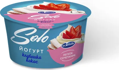 Йогурт фруктовый «Клубника», 3,2%, 500 г