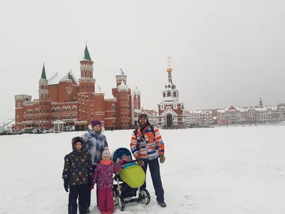 Семейная поездка - путешествие в город Йошкар Ола на машине зимой (часть 1)  | Захаркив - Тревел | Дзен