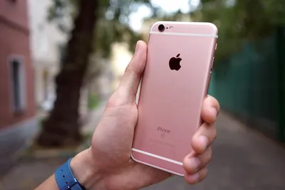 Apple iPhone 6s Rose Gold 3D модель - Скачать Электроника на 3DModels.org