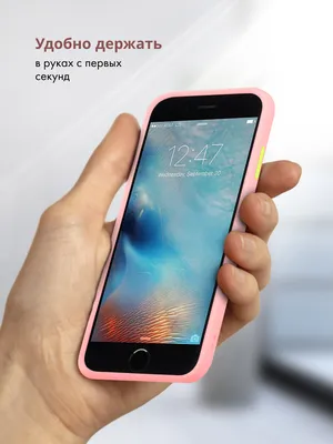 Чехол для Apple iPhone 6 Plus / 6S Plus нежно-розовый матовый soft touch  Kalush】- Купить с Доставкой по Украине | Zorrov®️