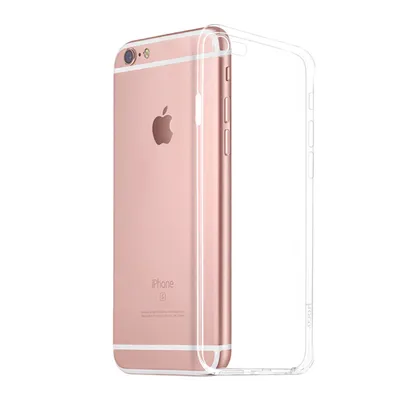 Чехол для iPhone 6/ 6s Glass Logo Case Pink ( Розовый )