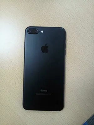 Apple iPhone 7 Plus, черный, матовый 3D Модель $39 - .3ds .fbx .obj .max  .c4d .lwo .ma .xsi - Free3D