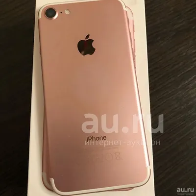 Apple iPhone 7 Rose Gold 256GB — купить в Красноярске. Состояние: Б/у.  Смартфоны на интернет-аукционе Au.ru