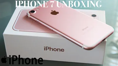 IPHONE 7 ROSE GOLD UNBOXING| FIRST LOOK WATERPROOF - YouTube