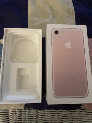 Apple iPhone 7 Rose Gold 32 GB EMPTY BOX ONLY | eBay