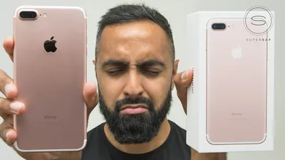 iPhone 7 Plus ROSE GOLD Unboxing - YouTube