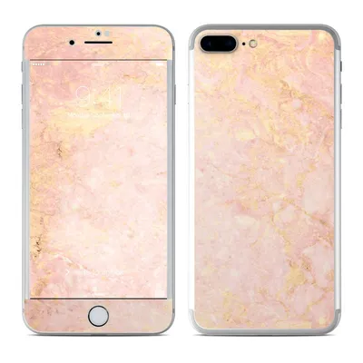 Rose Gold Marble iPhone 7 Plus Skin | iStyles