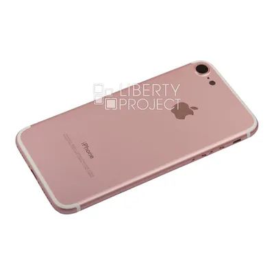 Корпус для iPhone 7 (розовое золото) — купить оптом в интернет-магазине  Либерти