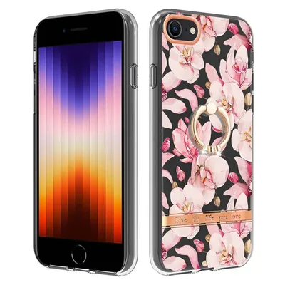 Розовый SE iPhone редакционное фото. изображение насчитывающей касание -  74386411