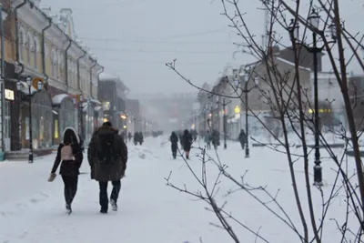 Зима пришла в Иркутск 30 октября - UlanMedia.ru