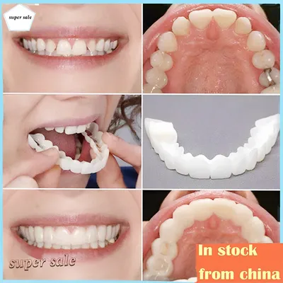 10/20/30 г, искусственные зубы, твердый клей, фотоклейкие зубы, набор для  временного ремонта зубов, Силиконовые Поддельные зубы, верхние поддельные  зубы | AliExpress