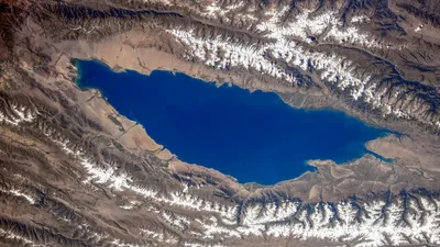 Озеро Иссык-Куль, Киргизия - Блог космонавта Олега Артемьева