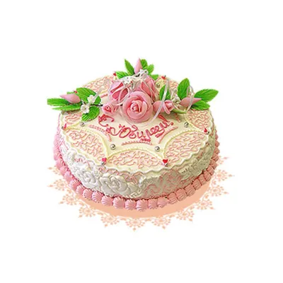 Пин от пользователя Anastasia на доске Τούρτες | Юбилейные торты, Торт для  мамы, Декоративные тортики