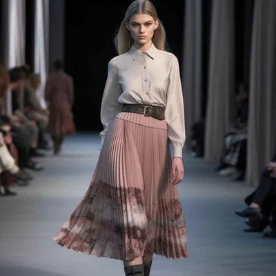 Купить Осень-зима 2023, женская повседневная трикотажная юбка с  геометрическим узором в стиле Харадзюку, эластичная юбка с высокой талией,  новые свободные юбки-миди | Joom