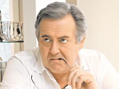 Юрий Стоянов с незабываемым выражением лица