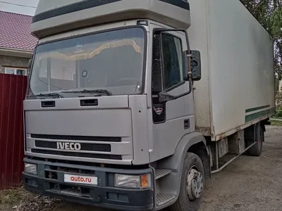 Купить б/у IVECO EuroCargo дизель механика в Рязани: серебристый фургон  2000 года на Авто.ру ID 16687164