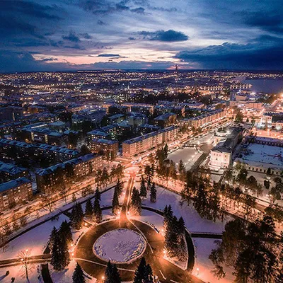 Ижевск: пейзажные виды города в формате PNG