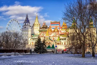 Измайловский кремль зимой. Фотограф Игорь Соболев
