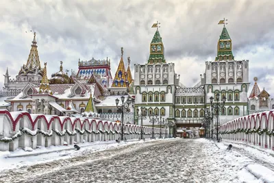 Мастерская - Измайловский кремль. Москва. Зима | Facebook