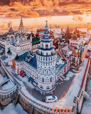 Измайловский кремль в Москве - YouTube