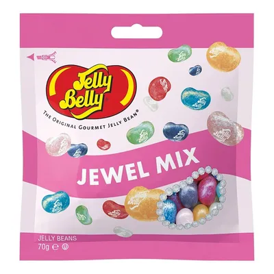 Мармелад Шоу - магазин необычных сладостей в Москве - Конфеты Jelly Belly  Jewel Mix 70 гр.