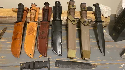 ka-bar sheath - Ivan Leather