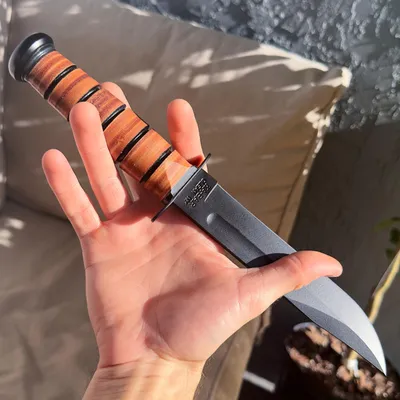 Ka-Bar USMC Fighting Knife : r/knives