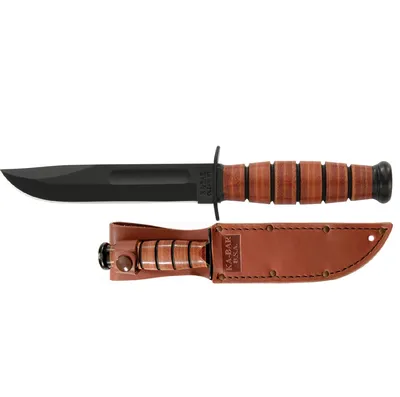 Kabar Leather Knife Sheath. Amish Made for 7 Inch Knives. Available in  Black and Brown. 100 Percent Handmade in USA. Top Quality. - Etsy