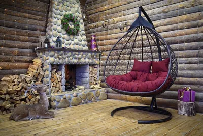 Подвесное двухместное кресло-кокон FISHT коричневый + каркас купить в  интернет-магазине «Центр Новинок» по цене 13990 руб